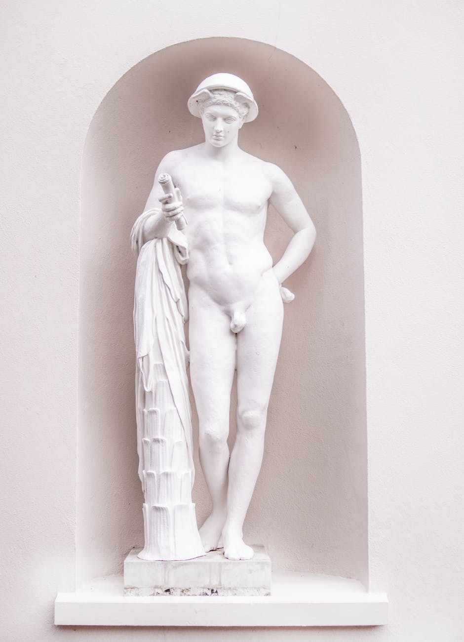 naked man statue